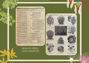 1930.-to gadu sludinājumi sēklu un stādu iegādei