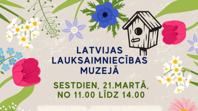 Krāsaina, pavasara noskaņās pavasara ieskandināšanas pasākuma afiša