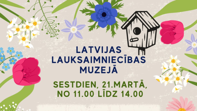 Krāsaina, pavasara noskaņās pavasara ieskandināšanas pasākuma afiša