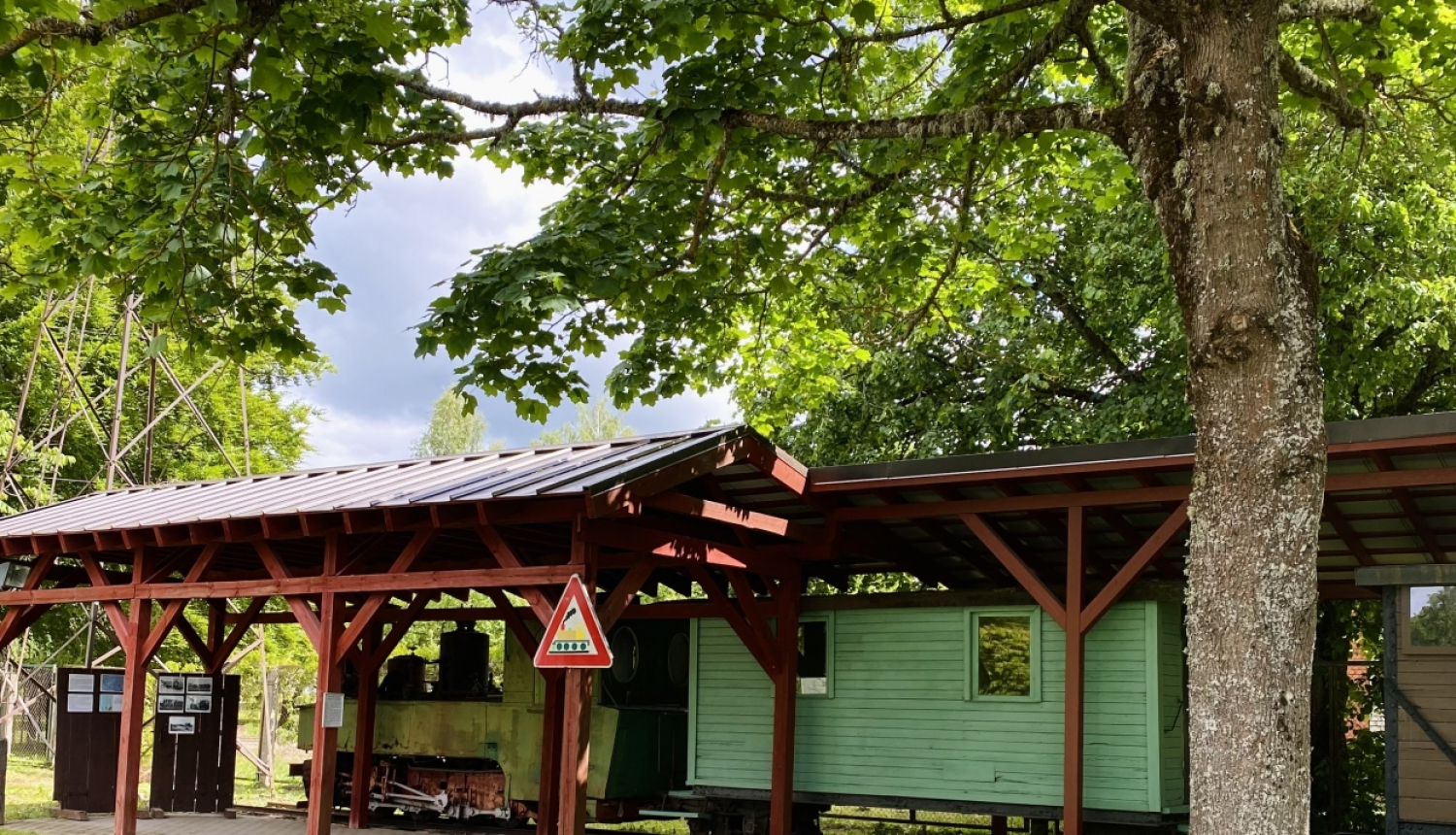 Šaursliežu bānītis Latvijas Lauksaimniecības muzejā sagaida apmeklētājus